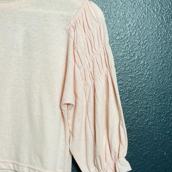 Angie Kids Girls Balloon Sleeve Pink Coral Blouse Size Large NWT - Picture 6 of 9